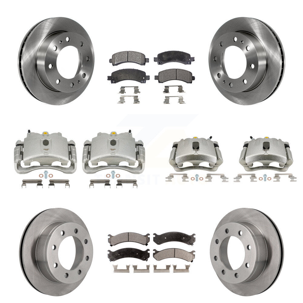 Transit Auto KC8-101081T Disc Brake Kit for 2007-2018 Chevrolet Express 2500, GMC Savana 2500 - Front and Rear product image