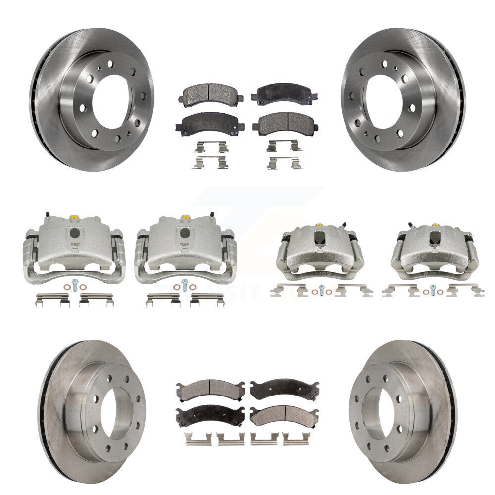Transit Auto KC8-101082T Disc Brake Kit for 2007-2010 Chevrolet Express 2500, GMC Savana 2500 - Front and Rear product image