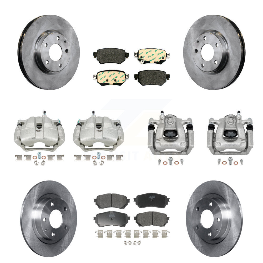 Transit Auto KC8-101083P Disc Brake Kit for 2016-2018 Mazda 6 - Front and Rear product image