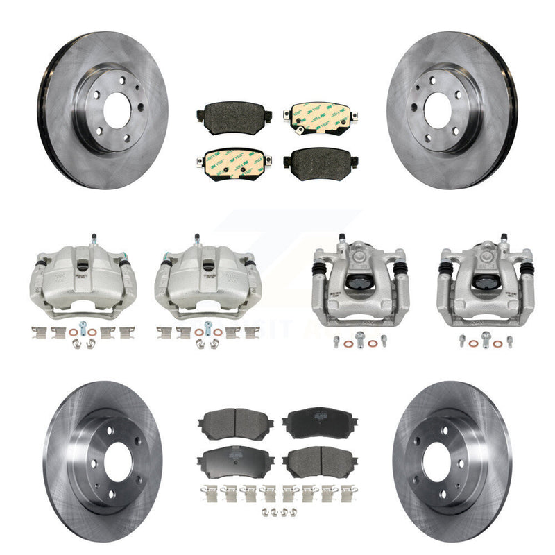 Transit Auto KC8-101083P Disc Brake Kit for 2016-2018 Mazda 6 - Front and Rear product image