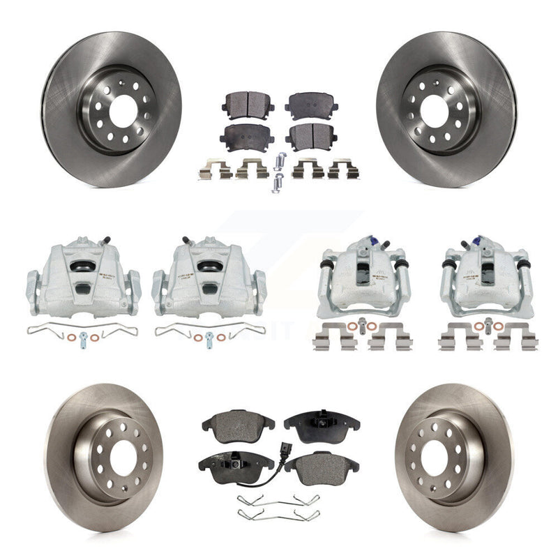 Transit Auto KC8-101085P Disc Brake Kit for 2009-2011 Volkswagen Tiguan - Front and Rear product image