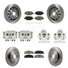 Transit Auto KC8-101085S Disc Brake Kit for 2016 Lincoln MKS - Front and Rear product image
