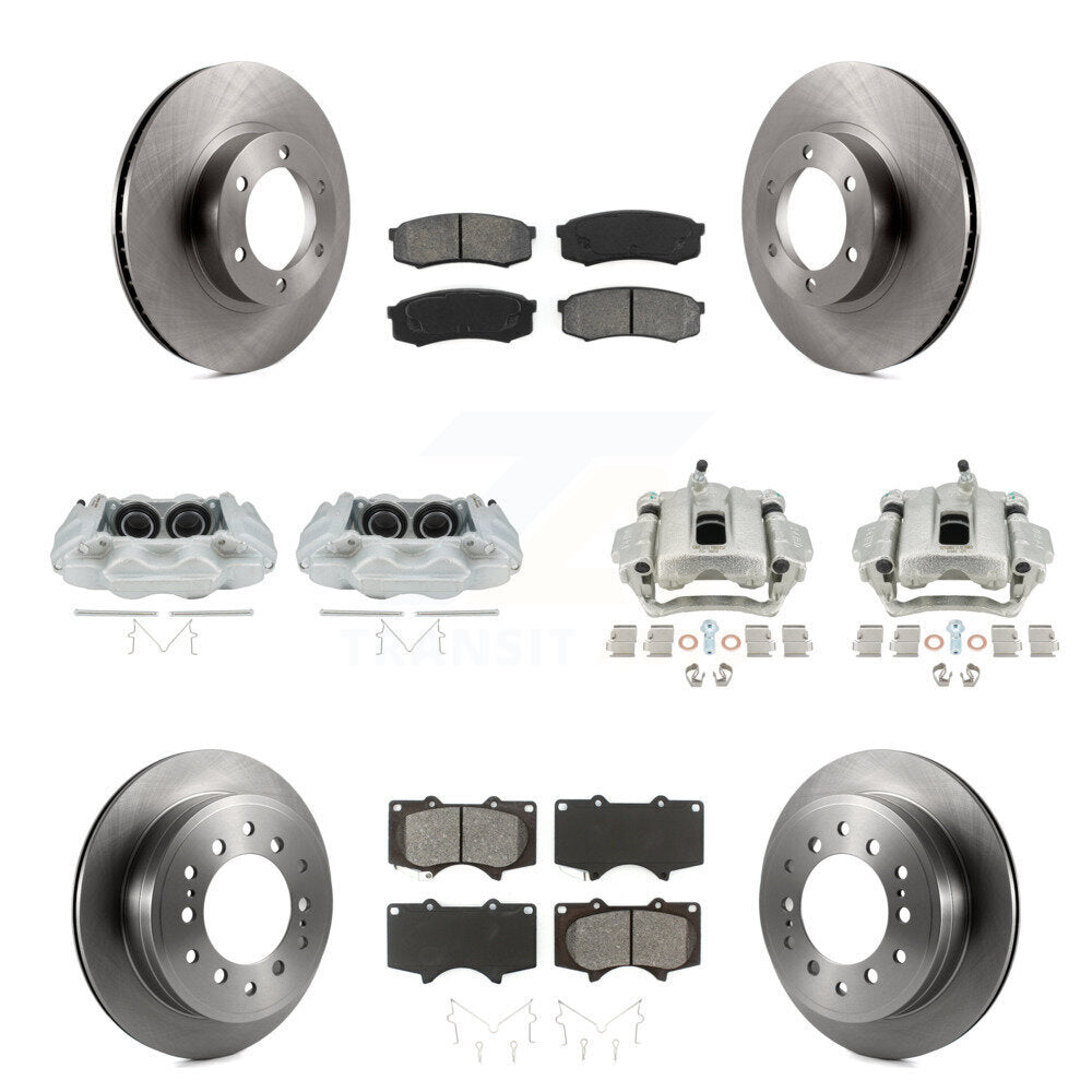 Transit Auto KC8-101086S Disc Brake Kit for 2003-2009 Lexus GX470 - Front and Rear product image