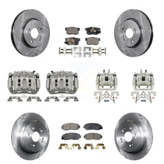 Transit Auto KC8-101086T Disc Brake Kit for 2007-2012 Acura RDX, Honda CR-V - Front and Rear product image