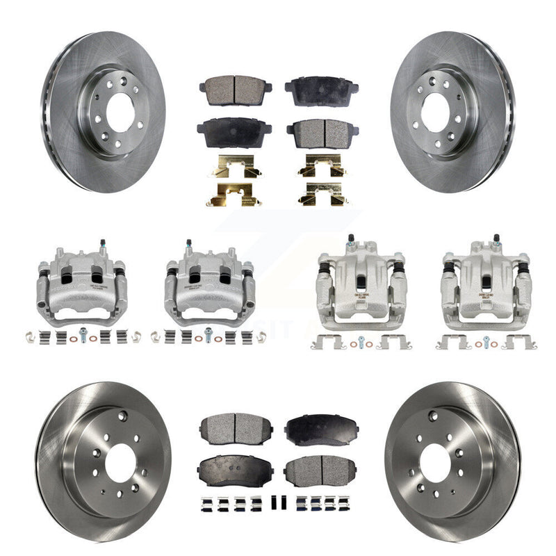 Transit Auto KC8-101087P Disc Brake Kit for 2007-2012 Ford Edge, Mazda CX-7 - Front and Rear product image