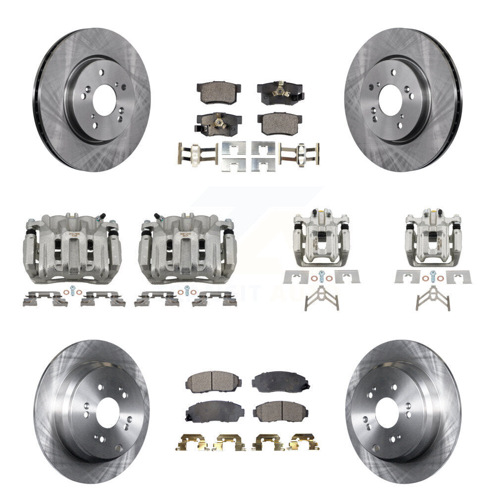 Transit Auto KC8-101087T Disc Brake Kit for 2007-2011 Honda CR-V - Front and Rear product image