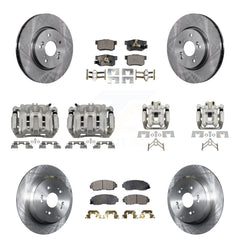 Transit Auto KC8-101087T Disc Brake Kit for 2007-2011 Honda CR-V - Front and Rear product image