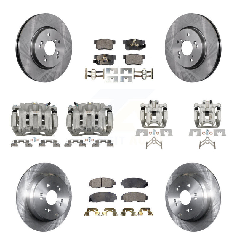 Transit Auto KC8-101087T Disc Brake Kit for 2007-2011 Honda CR-V - Front and Rear product image