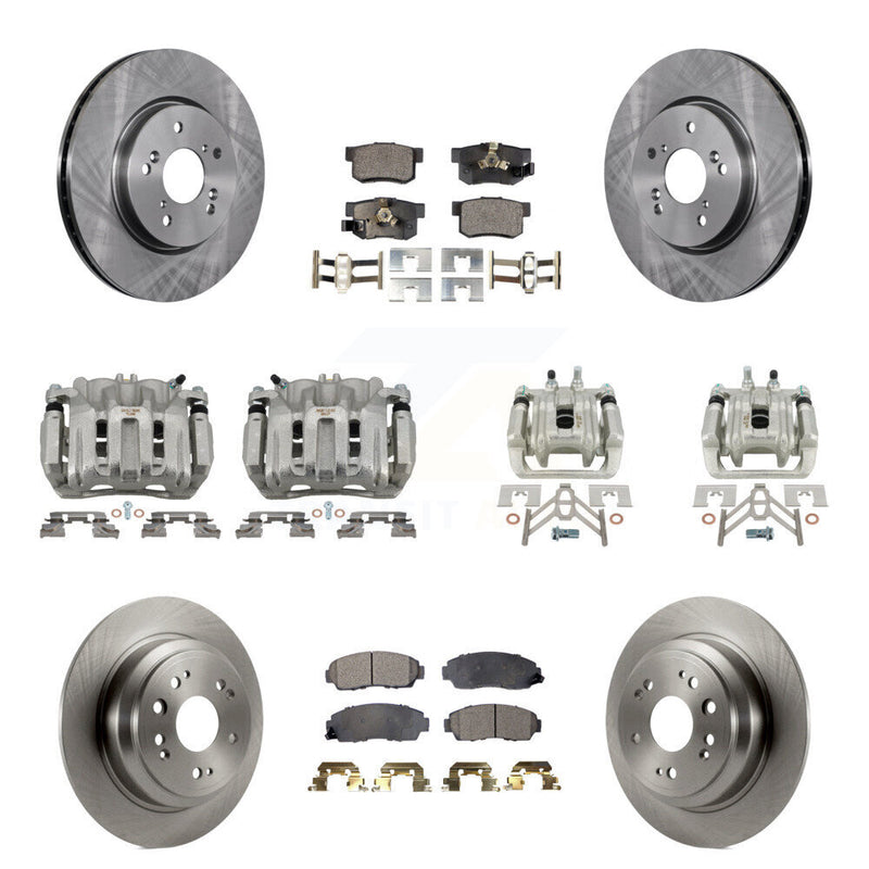 Transit Auto KC8-101088T Disc Brake Kit for 2010-2011 Honda Accord Crosstour - Front and Rear product image