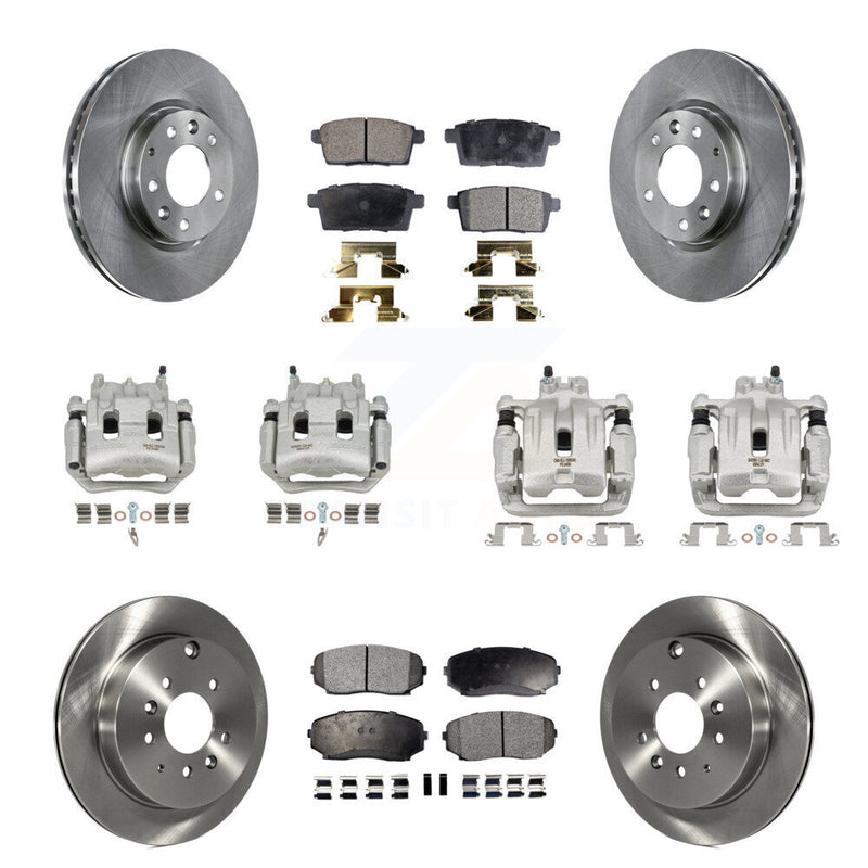 Transit Auto KC8-101089P Disc Brake Kit for 2007-2009 Lincoln MKX - Front and Rear product image