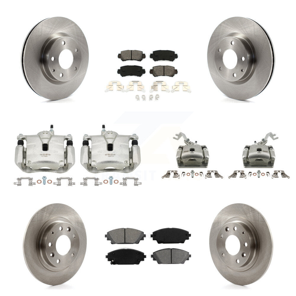 Transit Auto KC8-101089S Disc Brake Kit for 2016-2018 Mazda CX-3 - Front and Rear product image