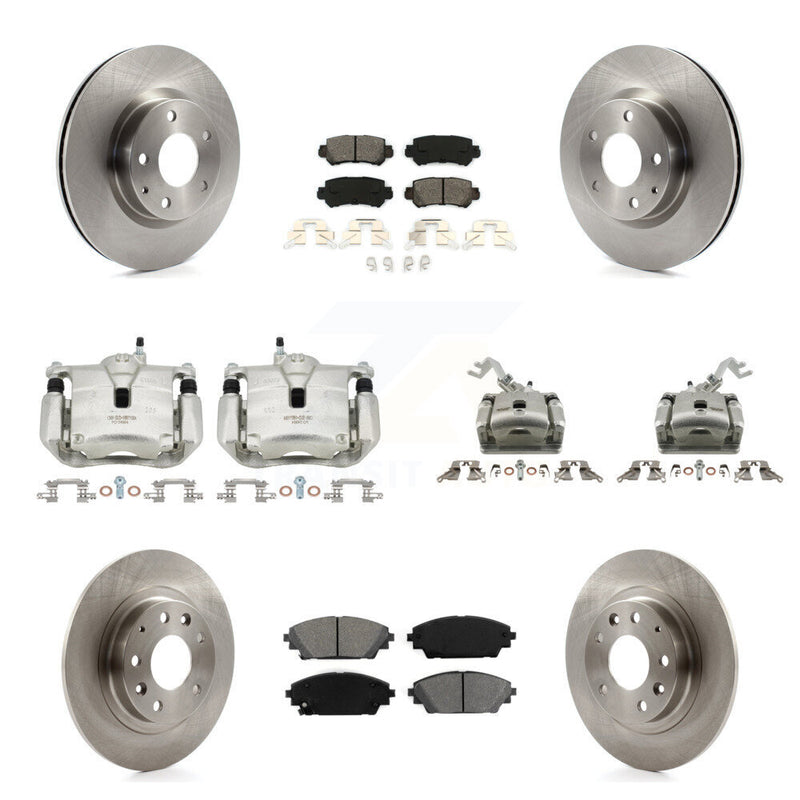 Transit Auto KC8-101089S Disc Brake Kit for 2016-2018 Mazda CX-3 - Front and Rear product image
