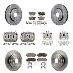 Transit Auto KC8-101089T Disc Brake Kit for 2011 Honda Accord Crosstour - Front and Rear product image