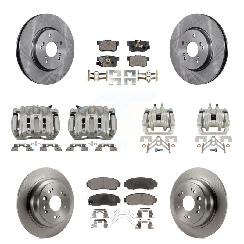 Transit Auto KC8-101089T Disc Brake Kit for 2011 Honda Accord Crosstour - Front and Rear product image