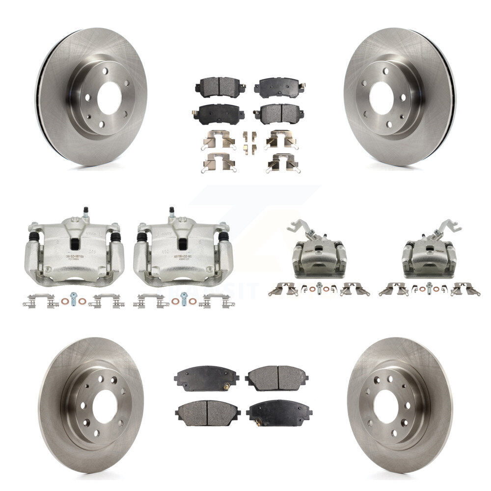 Transit Auto KC8-101090P Disc Brake Kit for 2016-2018 Mazda CX-3 - Front and Rear product image