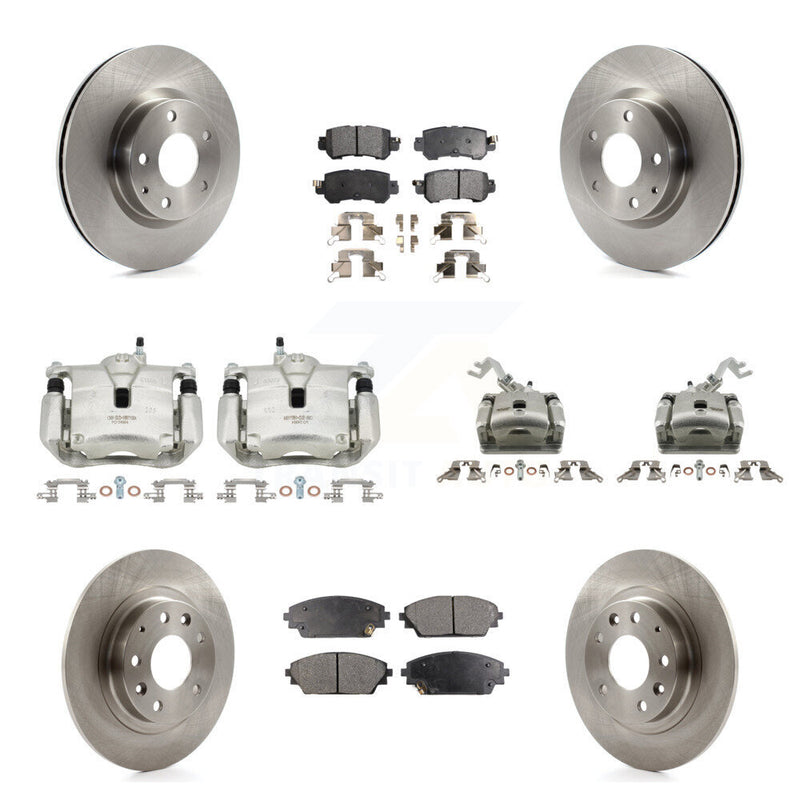Transit Auto KC8-101090P Disc Brake Kit for 2016-2018 Mazda CX-3 - Front and Rear product image