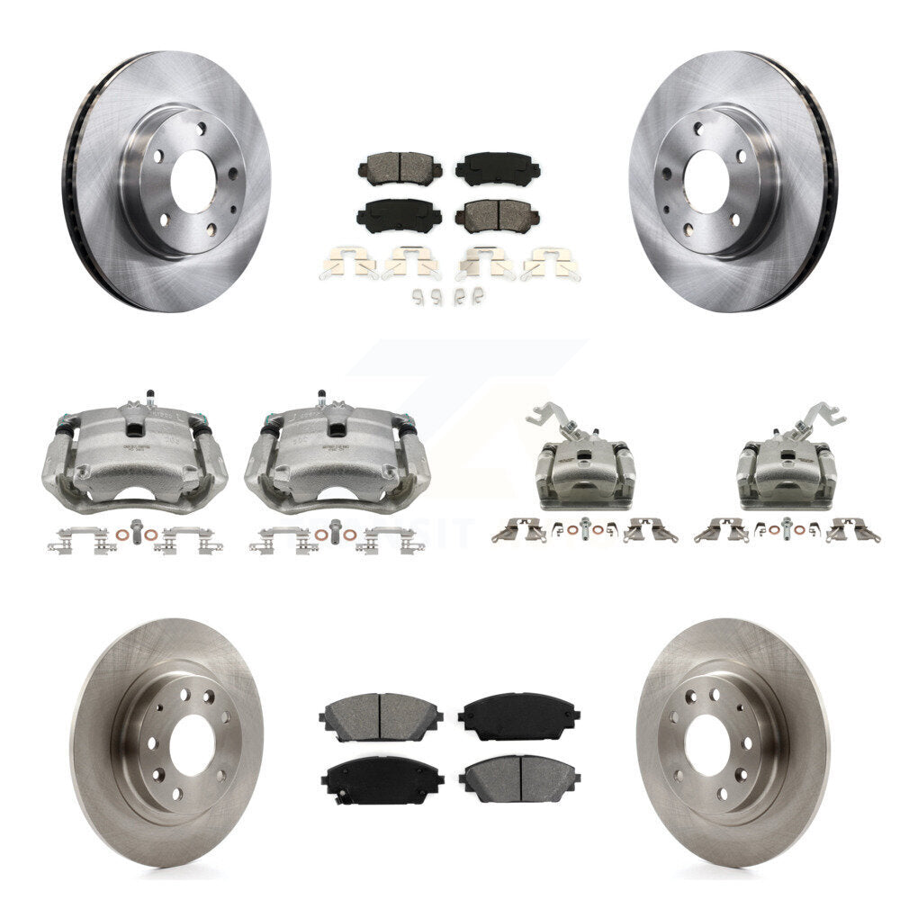 Transit Auto KC8-101090S Disc Brake Kit for 2016-2018 Mazda CX-3 - Front and Rear product image