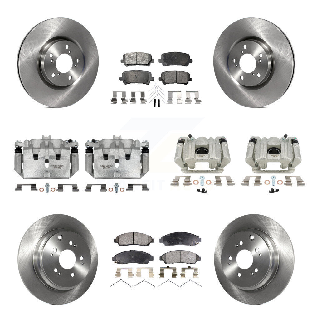 Transit Auto KC8-101090T Disc Brake Kit for 2007-2013 Acura ZDX, Acura MDX - Front and Rear product image