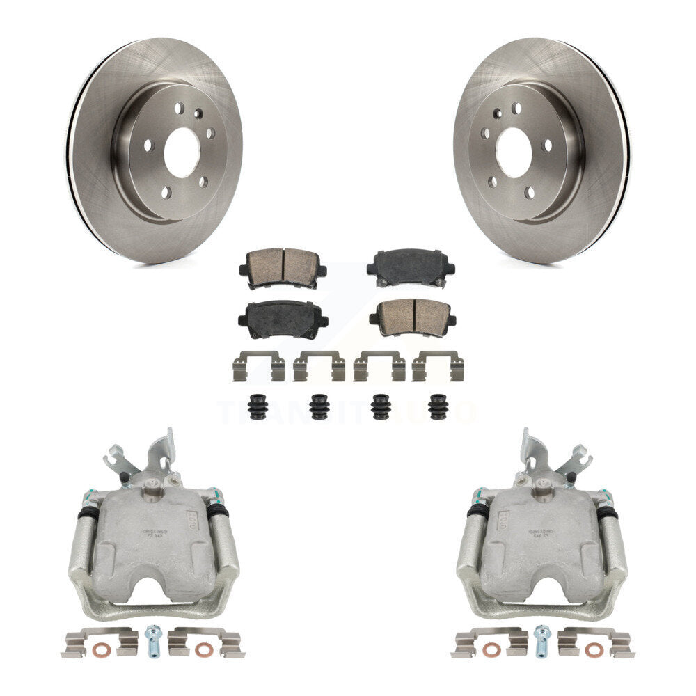 Transit Auto KC8-101091N Disc Brake Kit for 2010-2011 Buick Allure, Buick LaCrosse - Rear product image
