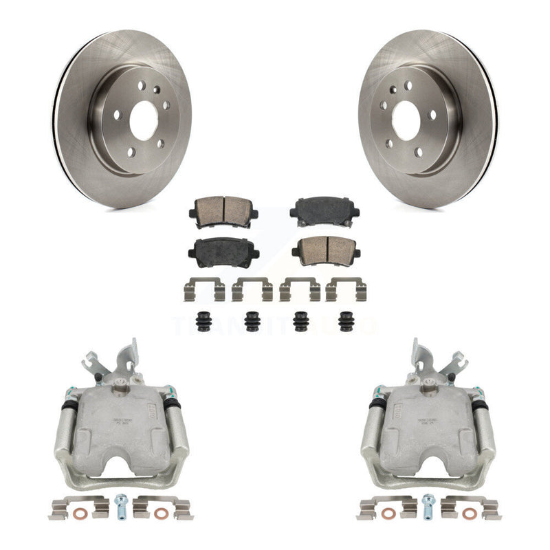 Transit Auto KC8-101091N Disc Brake Kit for 2010-2011 Buick Allure, Buick LaCrosse - Rear product image