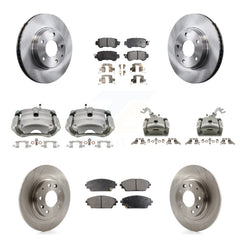 Transit Auto KC8-101091P Disc Brake Kit for 2016-2018 Mazda CX-3 - Front and Rear product image