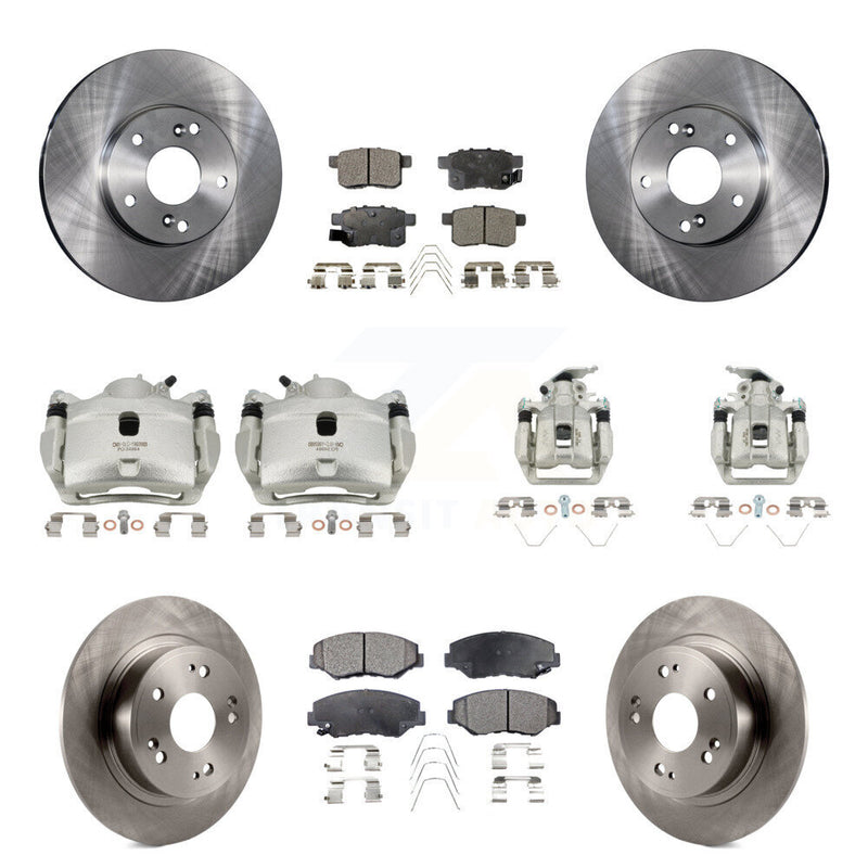 Transit Auto KC8-101091T Disc Brake Kit for 2013-2017 Honda Accord - Front and Rear product image
