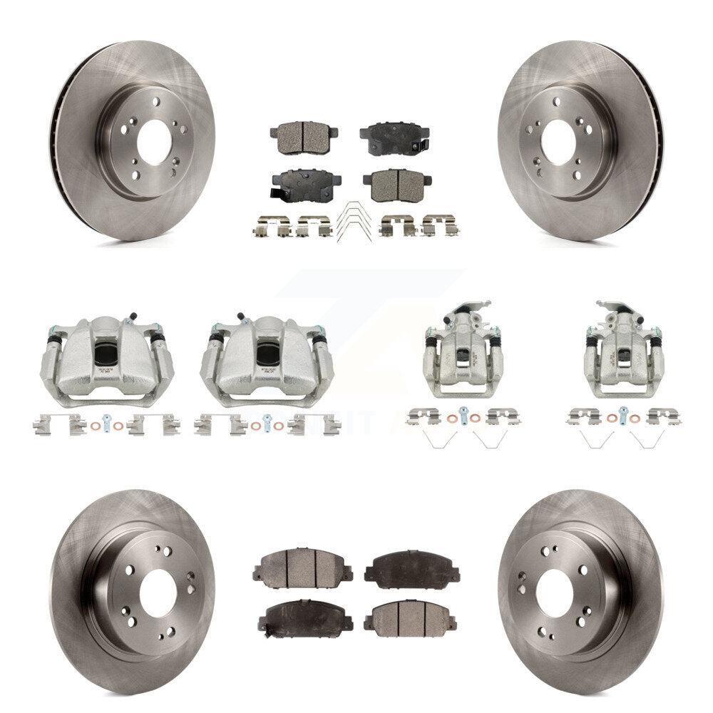 Transit Auto KC8-101092T Disc Brake Kit for 2013-2016 Honda Accord - Front and Rear product image