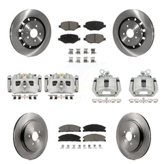 CMX KC8-101093C Disc Brake Kit for 2013-2019 Ford Taurus, Ford Explorer, Ford Special Service Police Sedan & more - Front and Rear product image