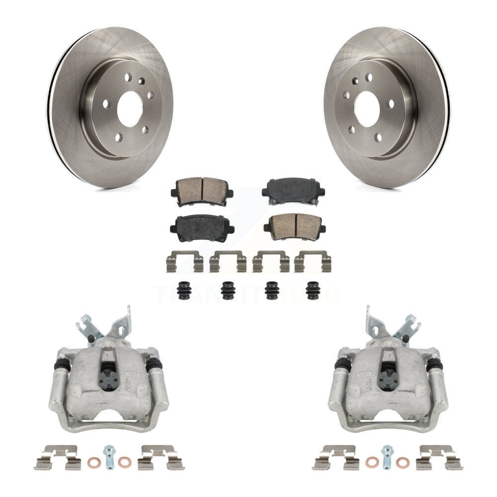 Transit Auto KC8-101093N Disc Brake Kit for 2011-2017 Buick LaCrosse, Buick Regal - Rear product image