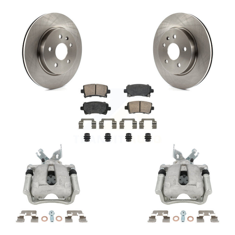 Transit Auto KC8-101093N Disc Brake Kit for 2011-2017 Buick LaCrosse, Buick Regal - Rear product image