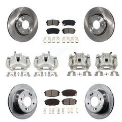 Transit Auto KC8-101093S Disc Brake Kit for 2009-2012 Hyundai Elantra - Front and Rear product image
