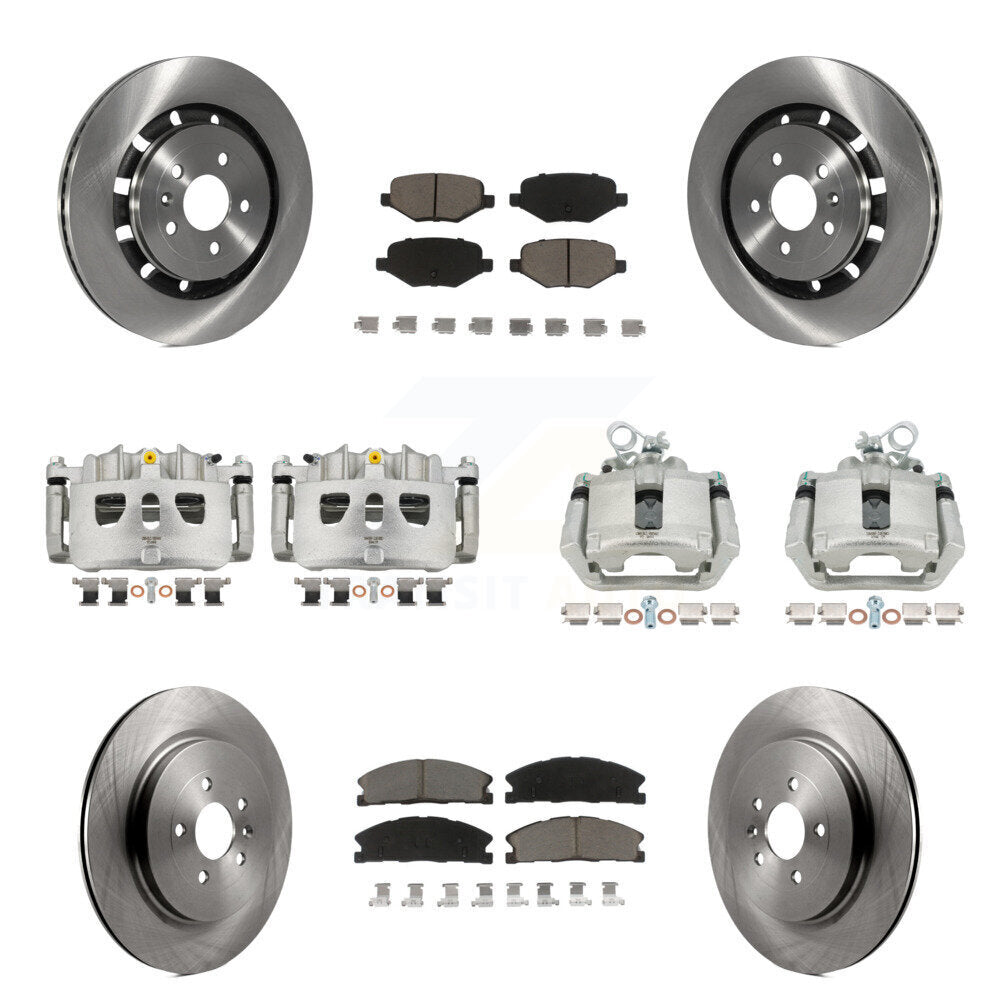 CMX KC8-101094C Disc Brake Kit for 2013-2019 Ford Taurus, Ford Explorer, Lincoln MKS & more - Front and Rear product image