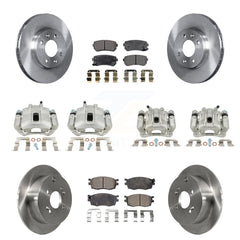 Transit Auto KC8-101094P Disc Brake Kit for 2006-2007 Hyundai Accent, Kia Rio, Kia Rio5 - Front and Rear product image