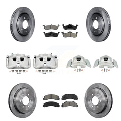 Transit Auto KC8-101094S Disc Brake Kit for 2010-2017 Ford Expedition, Lincoln Navigator - Front and Rear product image