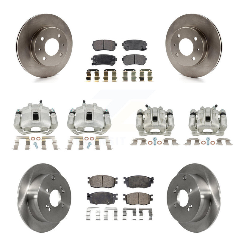 Transit Auto KC8-101095P Disc Brake Kit for 2006 Hyundai Accent - Front and Rear product image