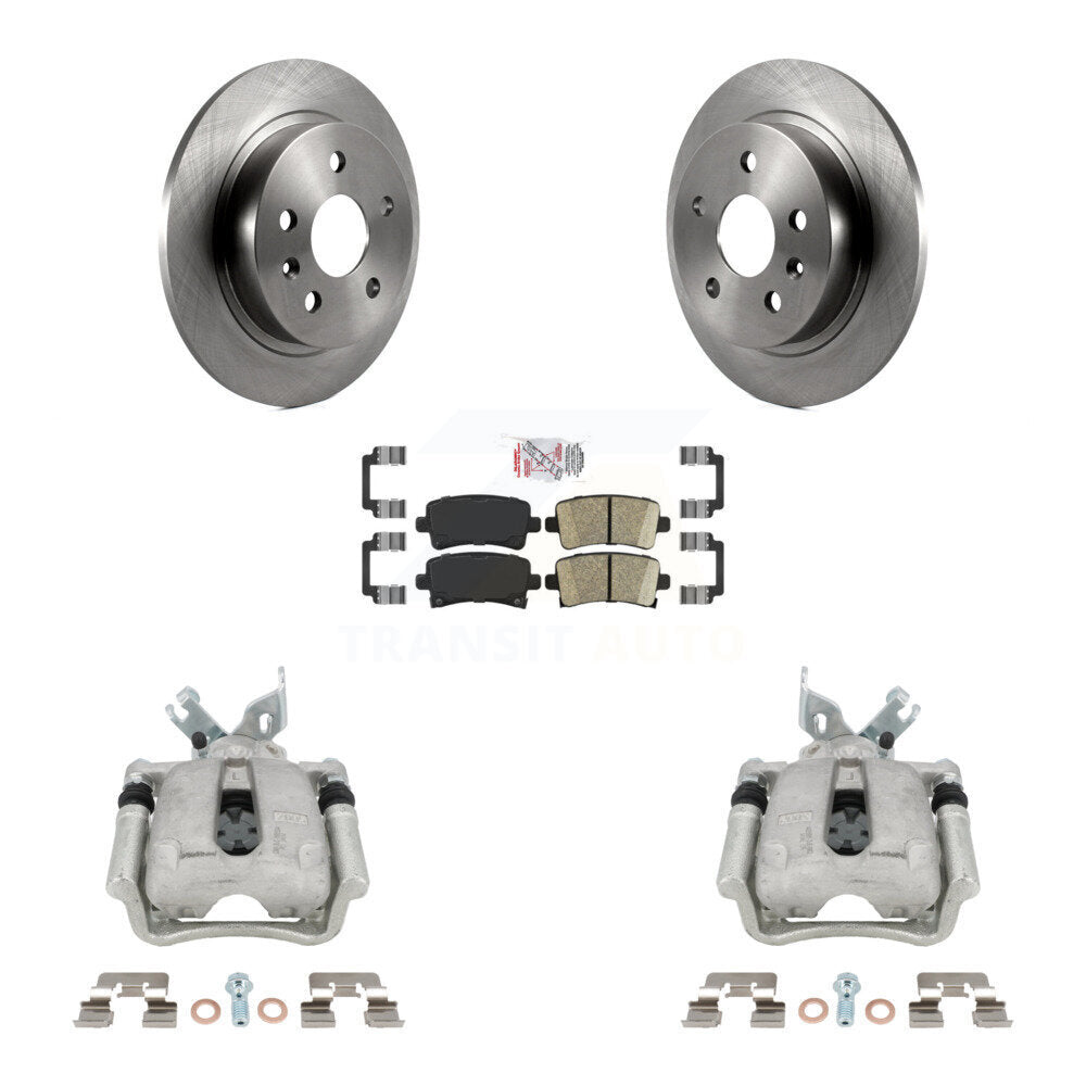 Transit Auto KC8-101096N Disc Brake Kit for 2011-2017 Chevrolet Malibu, Buick LaCrosse, Buick Regal - Rear product image