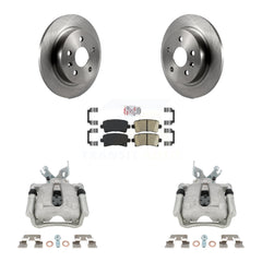 Transit Auto KC8-101096N Disc Brake Kit for 2011-2017 Chevrolet Malibu, Buick LaCrosse, Buick Regal - Rear product image