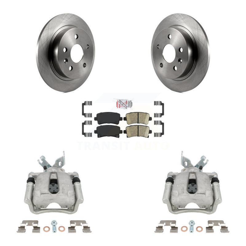 Transit Auto KC8-101096N Disc Brake Kit for 2011-2017 Chevrolet Malibu, Buick LaCrosse, Buick Regal - Rear product image