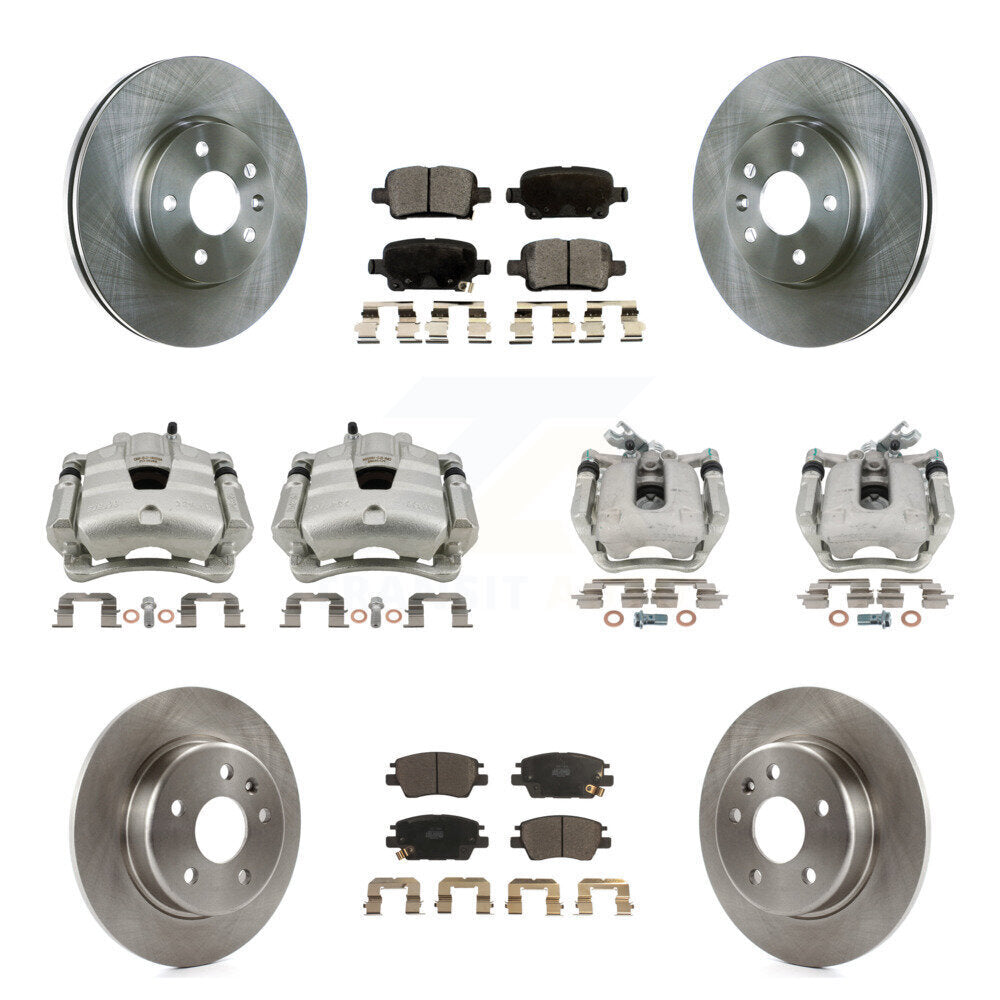 Transit Auto KC8-101096T Disc Brake Kit for 2017-2019 Chevrolet Cruze - Front and Rear product image