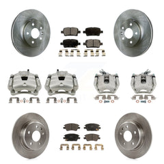 Transit Auto KC8-101096T Disc Brake Kit for 2017-2019 Chevrolet Cruze - Front and Rear product image