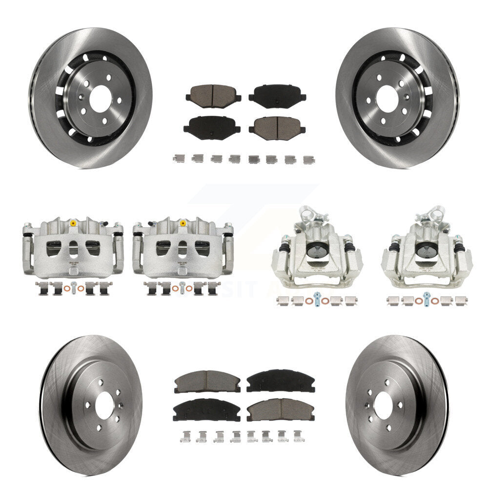 CMX KC8-101097C Disc Brake Kit for 2016 Lincoln MKS - Front and Rear product image