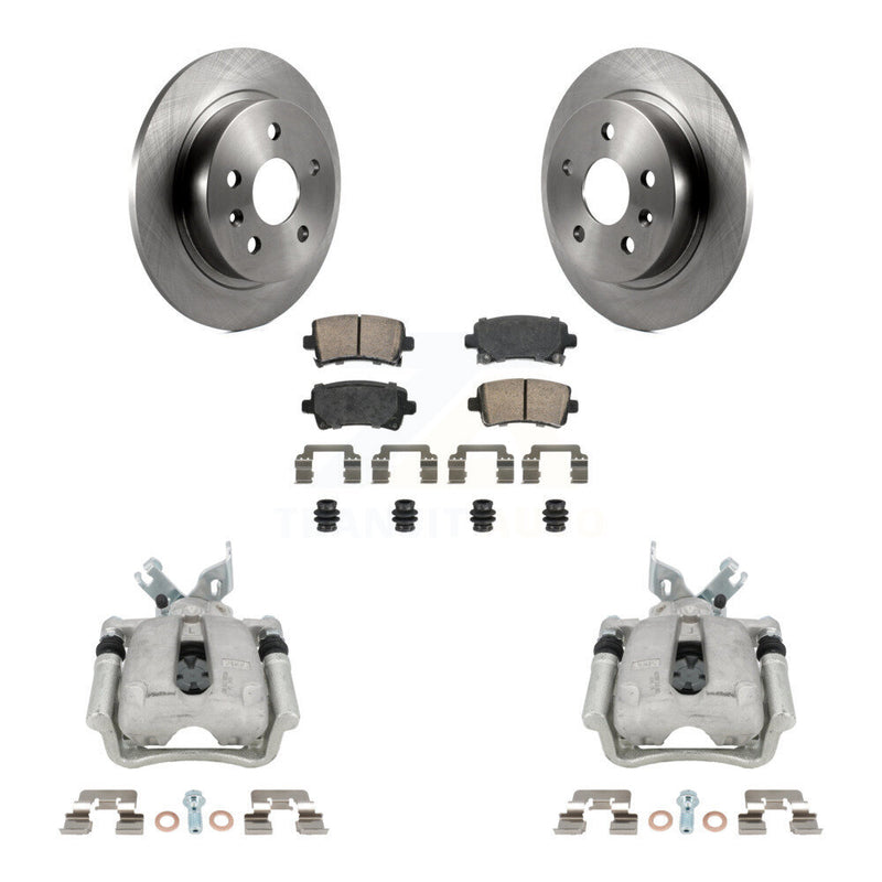 Transit Auto KC8-101097N Disc Brake Kit for 2011-2017 Chevrolet Malibu, Buick LaCrosse, Buick Regal - Rear product image