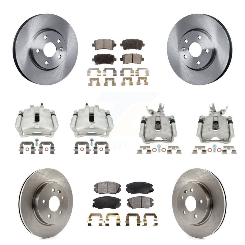 Transit Auto KC8-101097T Disc Brake Kit for 2016 Chevrolet Malibu Limited - Front and Rear product image