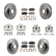Transit Auto KC8-101098P Disc Brake Kit for 2013 Chevrolet Malibu - Front and Rear product image