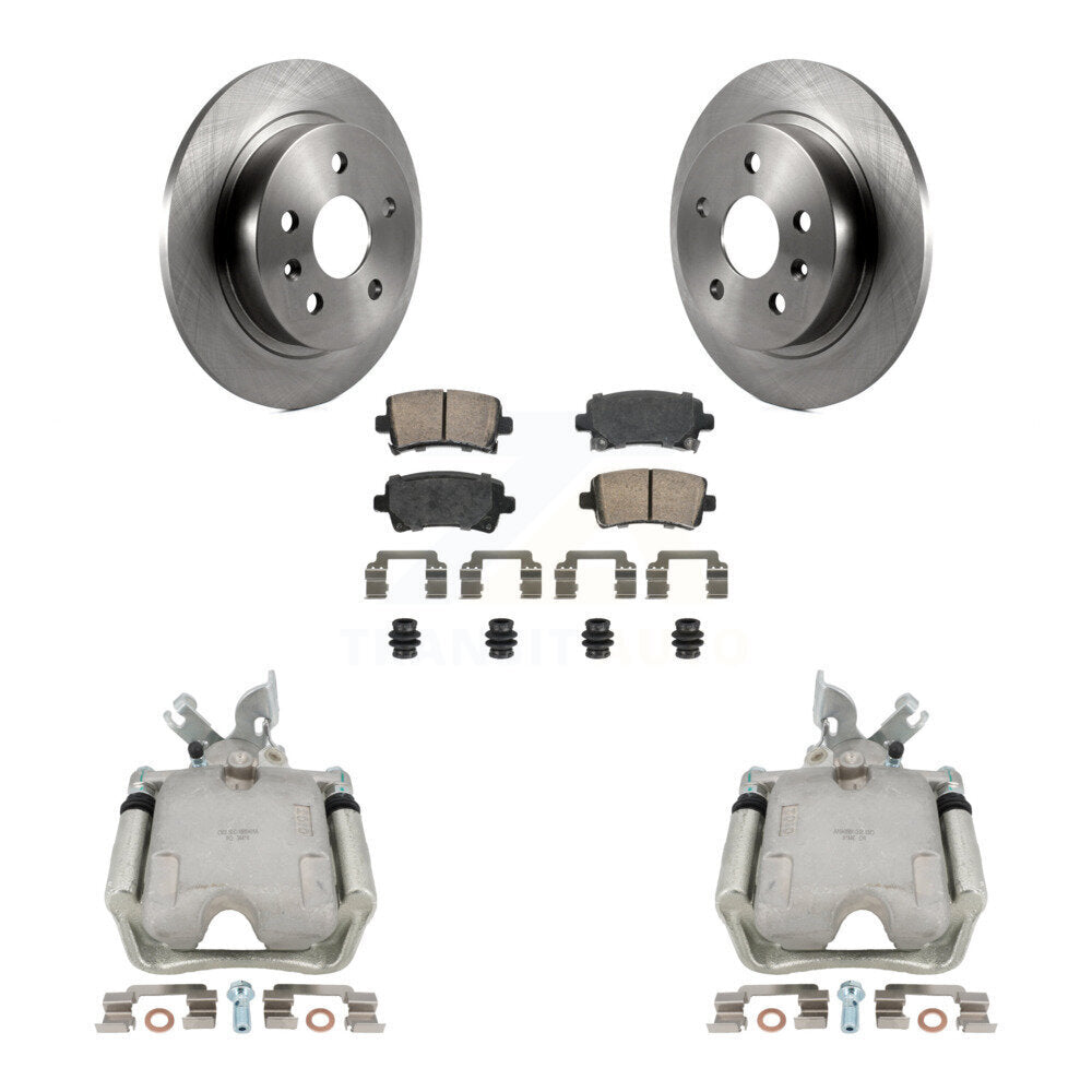 Transit Auto KC8-101099N Disc Brake Kit for 2011-2017 Buick LaCrosse, Buick Regal - Rear product image