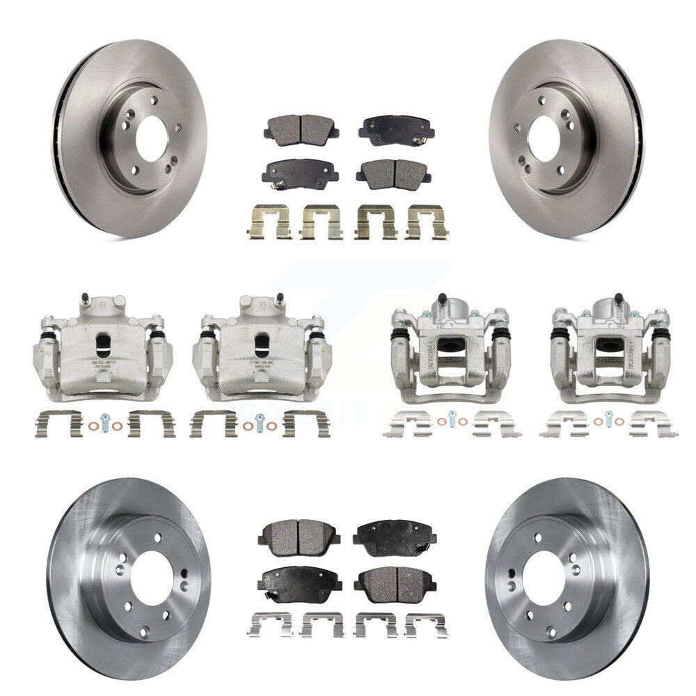 Transit Auto KC8-101099T Disc Brake Kit for 2014 Hyundai Sonata - Front and Rear product image
