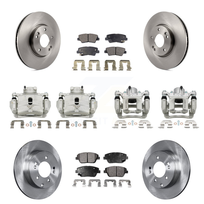 Transit Auto KC8-101099T Disc Brake Kit for 2014 Hyundai Sonata - Front and Rear product image
