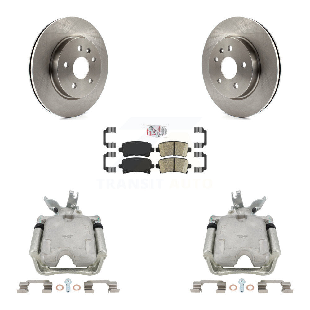 Transit Auto KC8-101100N Disc Brake Kit for 2014-2015 Chevrolet Malibu - Rear product image
