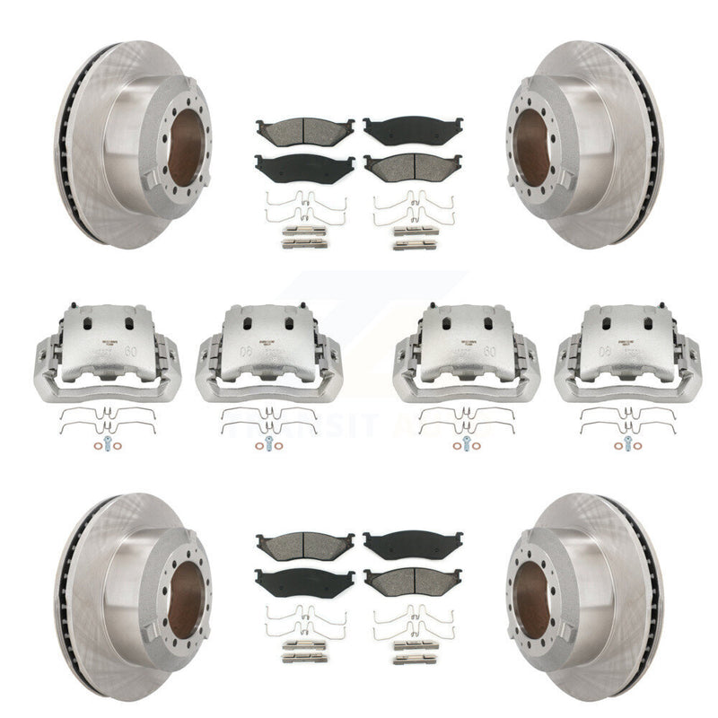 Transit Auto KC8-101100S Disc Brake Kit for 2010-2013 International TerraStar - Front and Rear product image