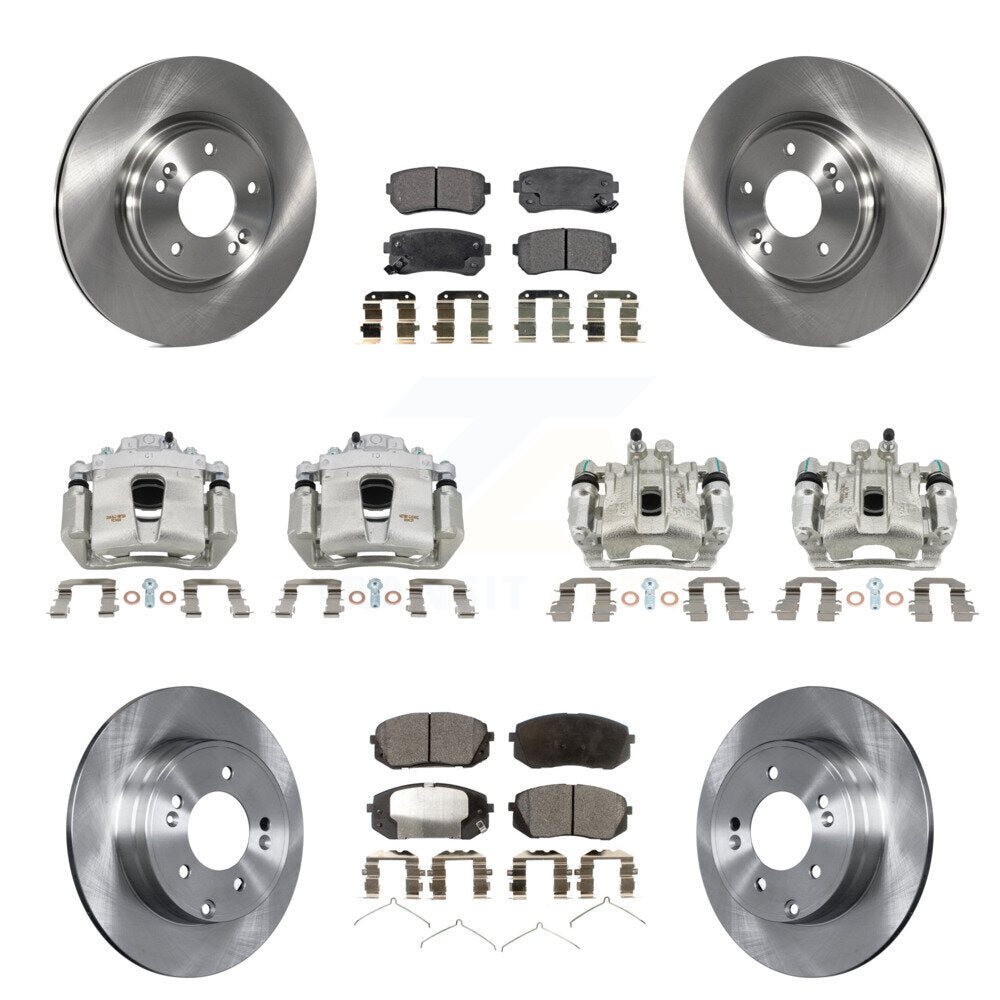 Transit Auto KC8-101100T Disc Brake Kit for 2015-2016 Hyundai Sonata - Front and Rear product image